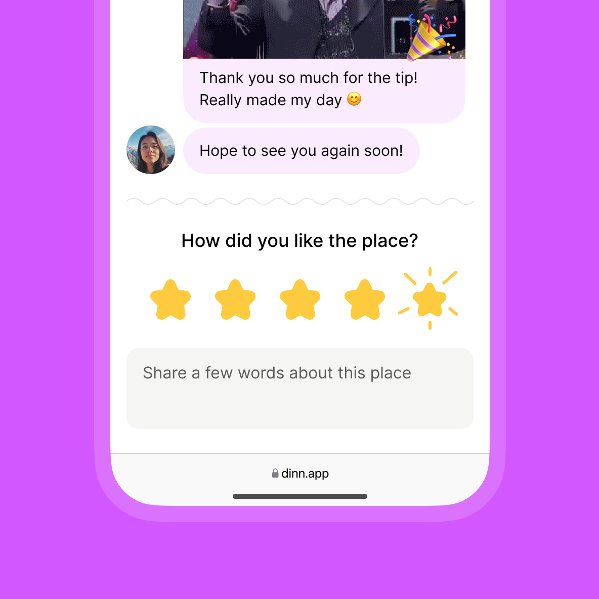 Rate a place